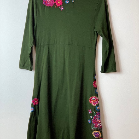 🍒 SOLD Jonny Was Embroidered Dress M - Picture 6 of 8